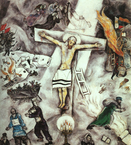 Jesus, visto por Marc Chagall, pintor judeu